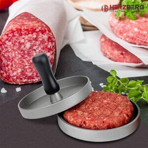 Herzberg Φόρμα – Πρέσα για μπιφτέκια HG-8104 - Image 2
