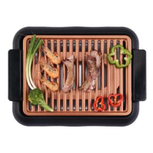 HomeVero Smokeless Grill Άκαπνη ψησταριά 1000W HV-24146 - Image 2