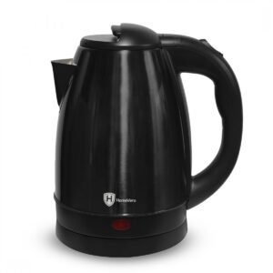 Ανοξείδωτος Βραστήρας Nερού 1.7L 1500W Μαύρο HomeVero HV-BSSK1.7