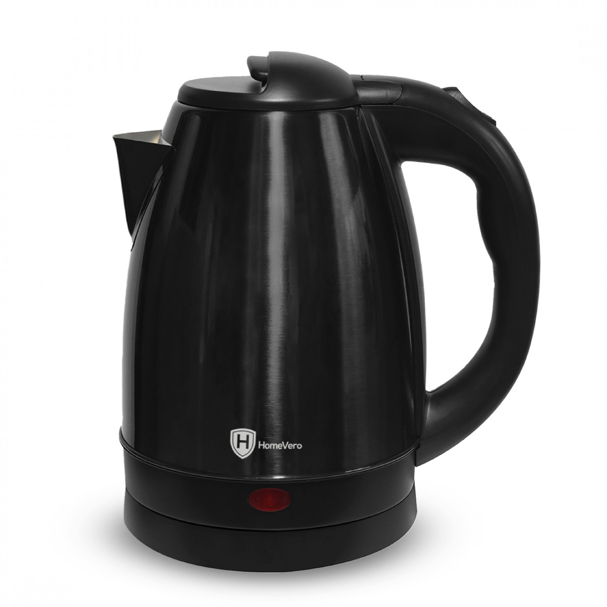 Ανοξείδωτος Βραστήρας Nερού 1.7L 1500W Μαύρο HomeVero HV-BSSK1.7