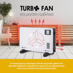 HomeVero Θερμοπομπός Δαπέδου 2000W με Ηλεκτρονικό Θερμοστάτη  HomeVero Θερμοπομπός Δαπέδου 2000W με Ηλεκτρονικό Θερμοστάτη - Image 3