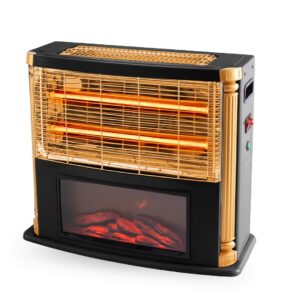 Lexical Quartz Heater Black 2000W LQH-8006-2 - Image 2