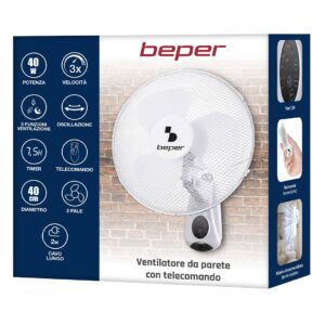 Beper Ανεμιστήρας επιτοίχιος με χειριστήριο P206VEN600 - Image 6