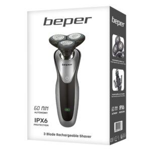 Beper Επαναφορτιζόμενη ξυριστική μηχανή P304BAR001 - Image 4