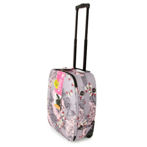 SUNRISE BAGS ΒΑΛΙΤΣΑ ΥΦΑΣΜΑΤΙΝΗ 63 λίτρα 64cm Pink Butterfly 2092N-25-PK