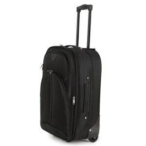 SUNRISE BAGS ΒΑΛΙΤΣΑ ΧΕΙΡΑΠΟΣΚΕΥΗ ΥΦΑΣΜΑΤΙΝΗ 29 λίτρα 50cm ΜΑΥΡΗ 2119-18-BK