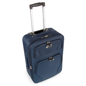 SUNRISE BAGS ΒΑΛΙΤΣΑ ΧΕΙΡΑΠΟΣΚΕΥΗ ΥΦΑΣΜΑΤΙΝΗ 33 λίτρα 55cm NAVY 2125-22-NV