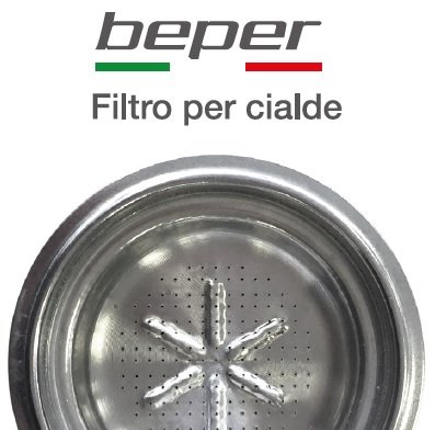 Beper 90.521 Μηχανή Espresso από ανοξείδωτο ατσάλι - Image 2