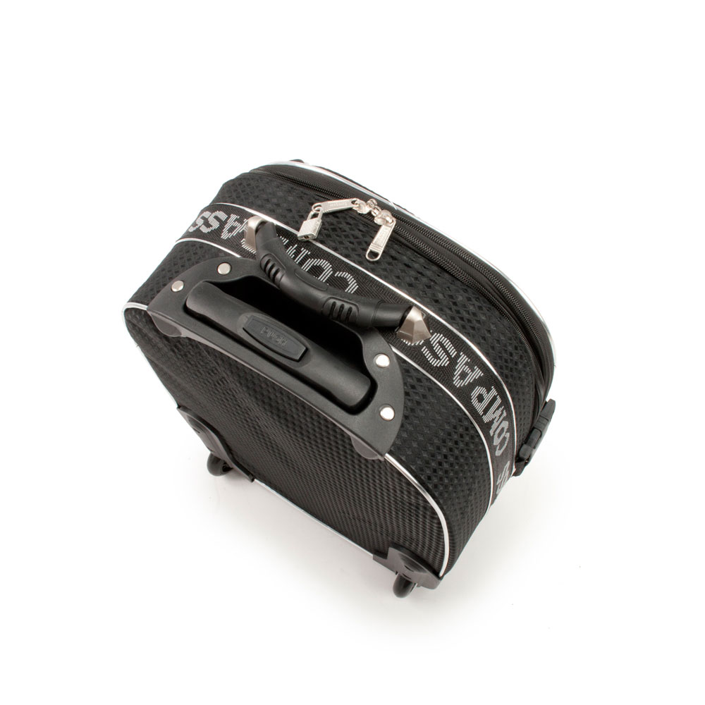 SUNRISE BAGS ΒΑΛΙΤΣΑ ΥΦΑΣΜΑΤΙΝΗ 53 λίτρα 68cm ΜΑΥΡΗ 2036Α-5-27-BK - Image 5