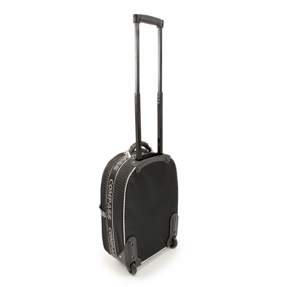SUNRISE BAGS ΒΑΛΙΤΣΑ ΥΦΑΣΜΑΤΙΝΗ 76 λίτρα 76cm ΜΑΥΡΗ 2036Α-5-30-BK - Image 4