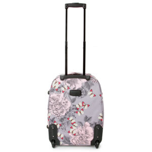 SUNRISE BAGS ΒΑΛΙΤΣΑ ΧΕΙΡΑΠΟΣΚΕΥΗ ΥΦΑΣΜΑΤΙΝΗ 21 λίτρα 47cm Pink Butterfly 2092N-18-PK - Image 4