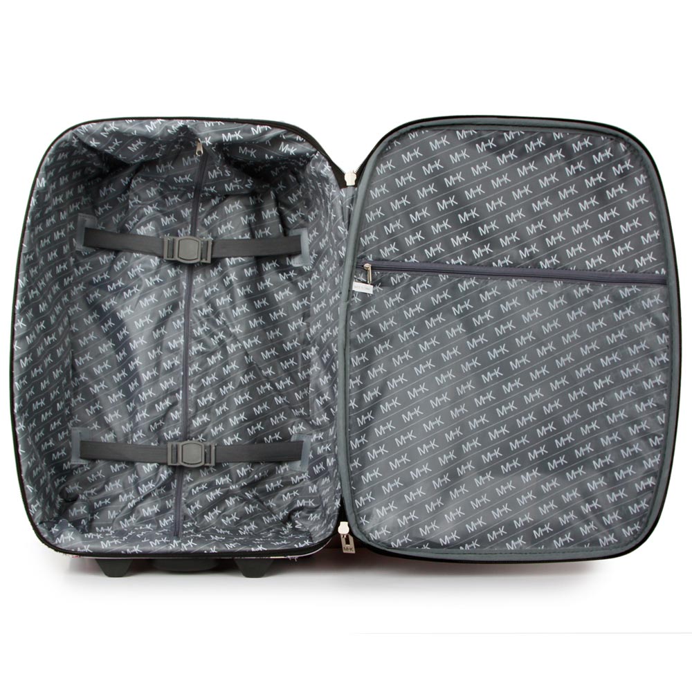 SUNRISE BAGS ΒΑΛΙΤΣΑ ΧΕΙΡΑΠΟΣΚΕΥΗ ΥΦΑΣΜΑΤΙΝΗ 21 λίτρα 47cm Pink Butterfly 2092N-18-PK - Image 7