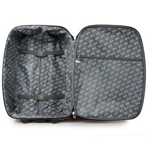 SUNRISE BAGS ΒΑΛΙΤΣΑ ΧΕΙΡΑΠΟΣΚΕΥΗ ΥΦΑΣΜΑΤΙΝΗ 35 λίτρα 53cm Pink Butterfly 2092N-21-PK - Image 7