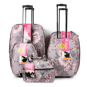SUNRISE BAGS ΒΑΛΙΤΣΑ ΥΦΑΣΜΑΤΙΝΗ 63 λίτρα 64cm Pink Butterfly 2092N-25-PK - Image 8