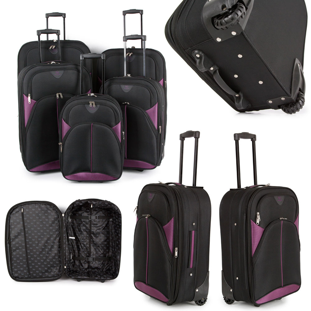 SUNRISE BAGS ΒΑΛΙΤΣΑ ΧΕΙΡΑΠΟΣΚΕΥΗ ΥΦΑΣΜΑΤΙΝΗ 29 λίτρα 50cm ΜΩΒ 2119-18-PU - Image 3