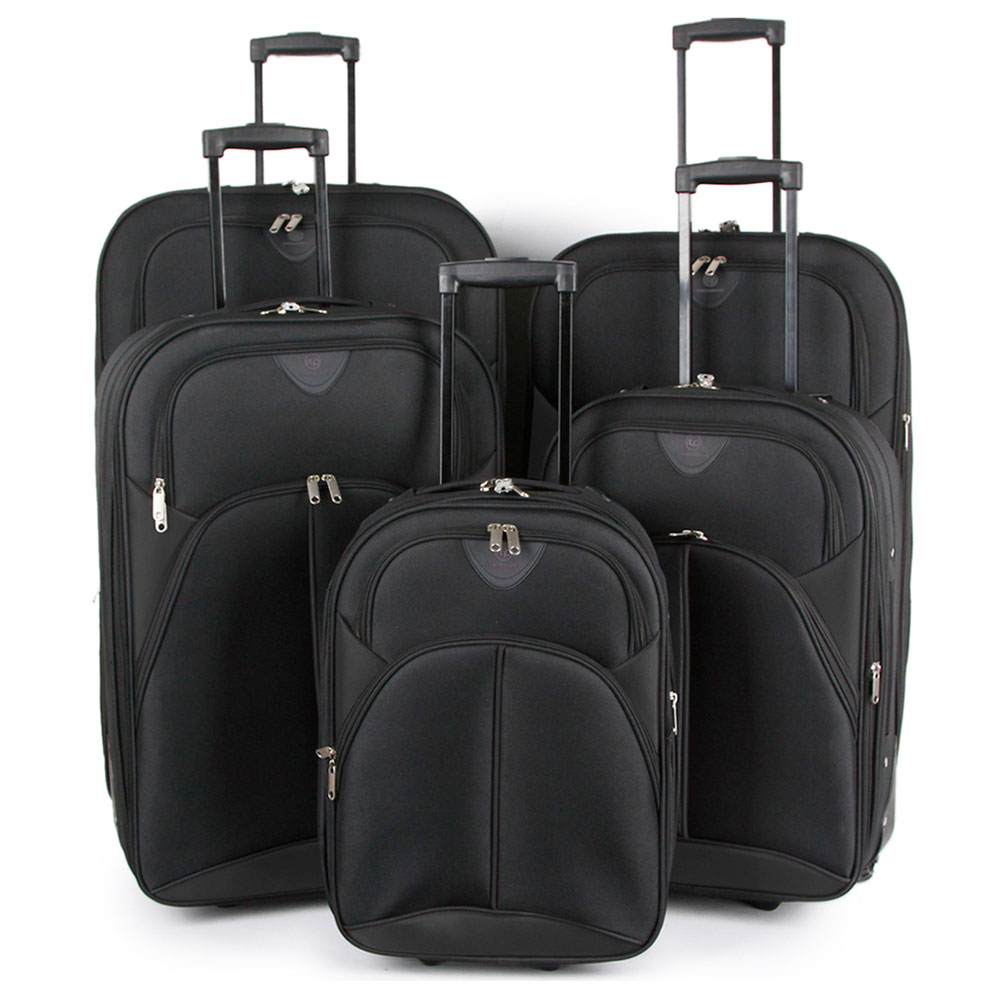 SUNRISE BAGS ΒΑΛΙΤΣΑ ΥΦΑΣΜΑΤΙΝΗ 88 λίτρα 76cm ΜΑΥΡΗ 2119-28-BK - Image 2