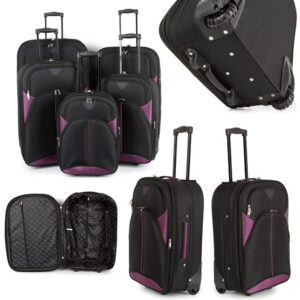 SUNRISE BAGS ΒΑΛΙΤΣΑ ΥΦΑΣΜΑΤΙΝΗ 88 λίτρα 76cm ΜΩΒ 2119-28-PU - Image 3