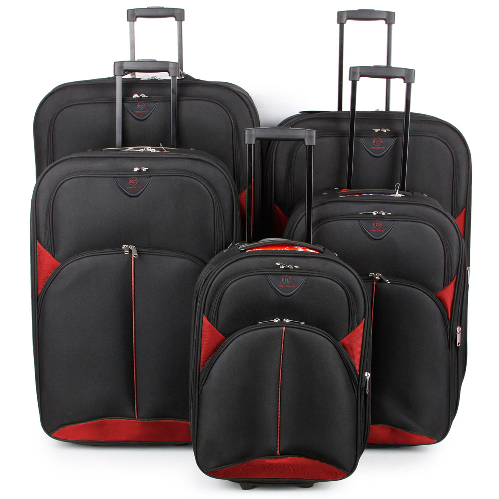 SUNRISE BAGS ΒΑΛΙΤΣΑ ΥΦΑΣΜΑΤΙΝΗ 116 λίτρα 78cm ΚΟΚΚΙΝΗ 2119-31-RED - Image 2