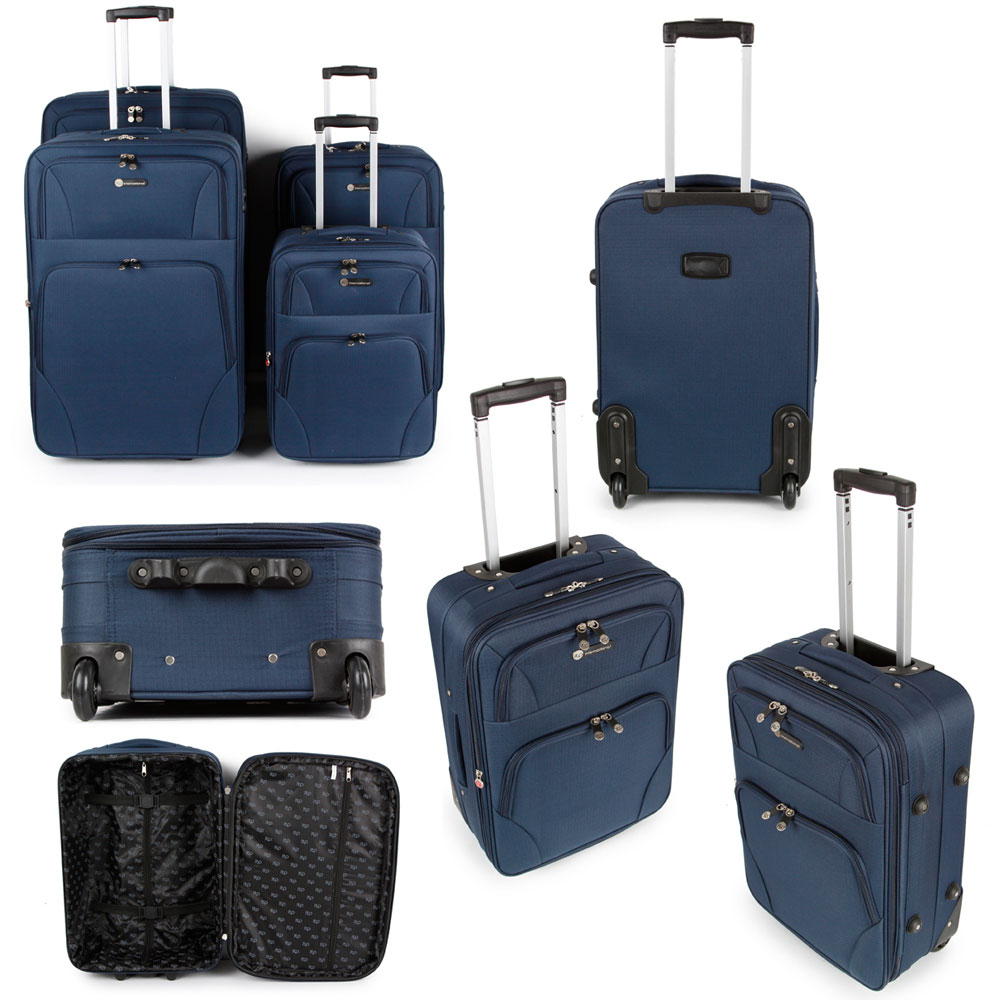 SUNRISE BAGS ΒΑΛΙΤΣΑ ΥΦΑΣΜΑΤΙΝΗ 22 λίτρα 48cm NAVY 2125-19-NV - Image 3