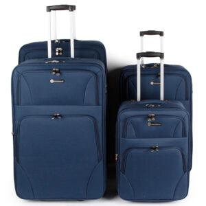 SUNRISE BAGS ΒΑΛΙΤΣΑ ΥΦΑΣΜΑΤΙΝΗ 22 λίτρα 48cm NAVY 2125-19-NV - Image 4