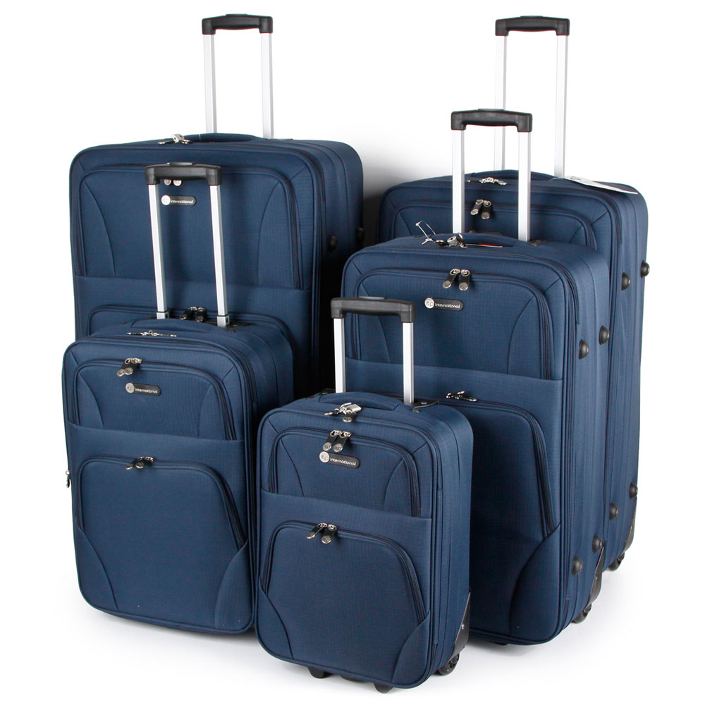 SUNRISE BAGS ΒΑΛΙΤΣΑ ΥΦΑΣΜΑΤΙΝΗ 22 λίτρα 48cm NAVY 2125-19-NV - Image 5