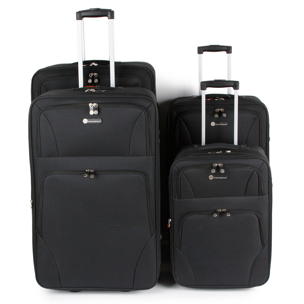 SUNRISE BAGS ΒΑΛΙΤΣΑ ΧΕΙΡΑΠΟΣΚΕΥΗ ΥΦΑΣΜΑΤΙΝΗ 33 λίτρα 55cm ΜΑΥΡΗ 2125-22-BK - Image 4