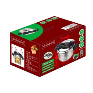Χύτρα Ταχύτητας 10L Από Ανοξείδωτο Ατσάλι Royalty Line RL-26-PS10L - Image 4