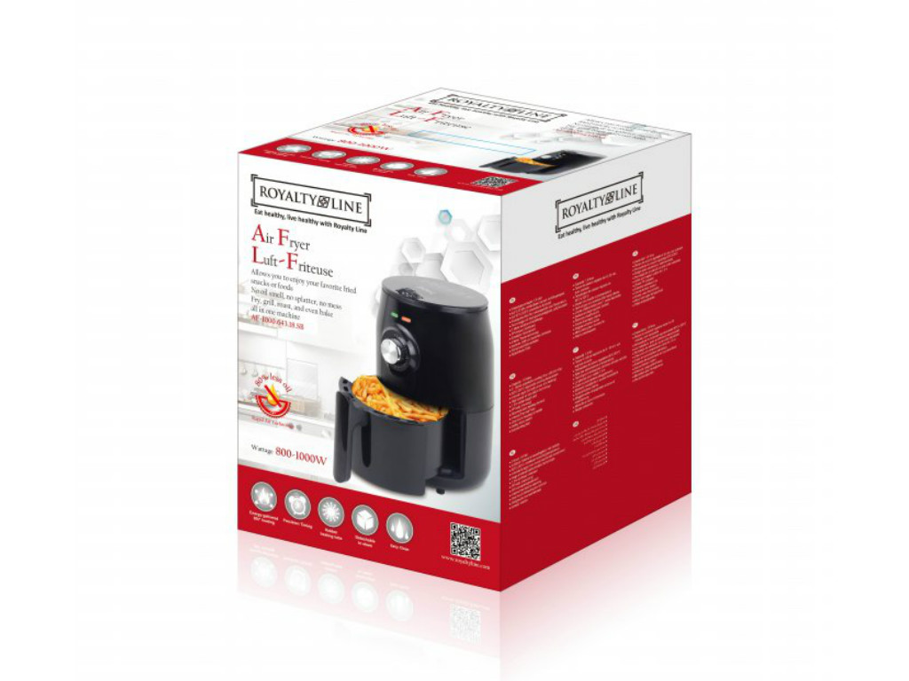 Royalty Line RL-AF1000 Φριτέζα Αέρος 1000W - Image 5