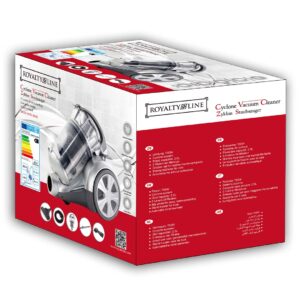 Royalty Line Ηλεκτρική Σκούπα Cyclone 3L 850W RL-BSCM-700W.90NE - Image 4