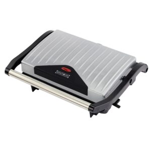 Royalty Line Τοστιέρα – Ψηστιέρα 2 σε 1 750W Ασημί PM-750-SLV