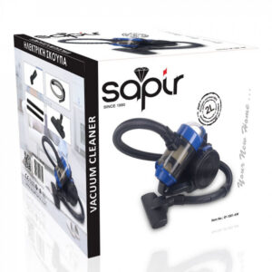 Sapir Home Ηλεκτρική σκούπα Cyclone 2L 800W SP-1001-AW - Image 4