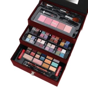 Zmile Cosmetics Βαλιτσάκι μακιγιάζ 74 τεμαχίων με ενσωματωμένο καθρεφτάκι - Image 4