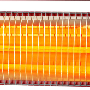 Lexical Quartz Heater Red 1200W LQH-8020-4 - Image 3