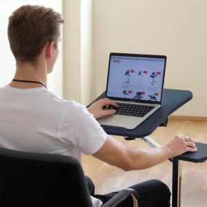 Tatkraft Τροχήλατο τραπεζάκι laptop 67 x 52 x 70/100cm T13407/1 - Image 4