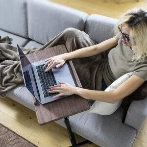 Tatkraft Τροχήλατο τραπεζάκι laptop 60 x 34 x 71/96 cm T15500 - Image 5
