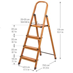 Tatkraft Σκάλα αλουμινίου 4 επιπέδων T16828 - Image 2