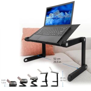 WonderWorker Πτυσσόμενη βάση στήριξης laptop 52 x 27.5 x 4/48 cm T80012 - Image 2
