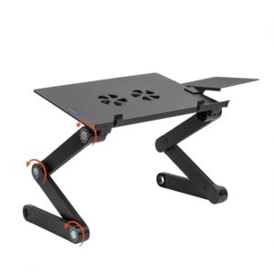 WonderWorker Πτυσσόμενη βάση στήριξης laptop με ανεμιστηράκια 52 x 27.5 x 4/48 cm T80173