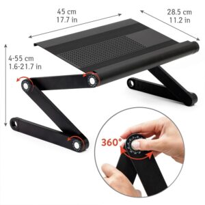 WonderWorker Πτυσσόμενη βάση στήριξης laptop 55 x 28.5 x 4/55 cm T80418 - Image 4