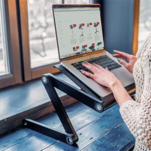 WonderWorker Πτυσσόμενη βάση στήριξης laptop 55 x 28.5 x 4/55 cm T80418 - Image 7