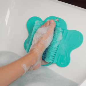 Starlyf Foot Spa Βούρτσα Καθαρισμού, Περιποίησης και Μασάζ Ποδιών με Αντιολισθητικό Χαλάκι Μπάνιου - Image 2