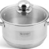 Edenberg Κατσαρολάκι 16cm με γυάλινο καπάκι EB-3003