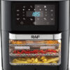 Φριτέζα αέρος Raf R-5293 Air Fryer 12lt Μαύρο