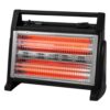 Θερμάστρα χαλαζία με υγραντήρα μαύρη 1600W Zilan ZLN1114-BLK