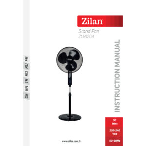 Ανεμιστήρας με Ορθοστάτη 50W Zilan ZLN1204 - Image 3