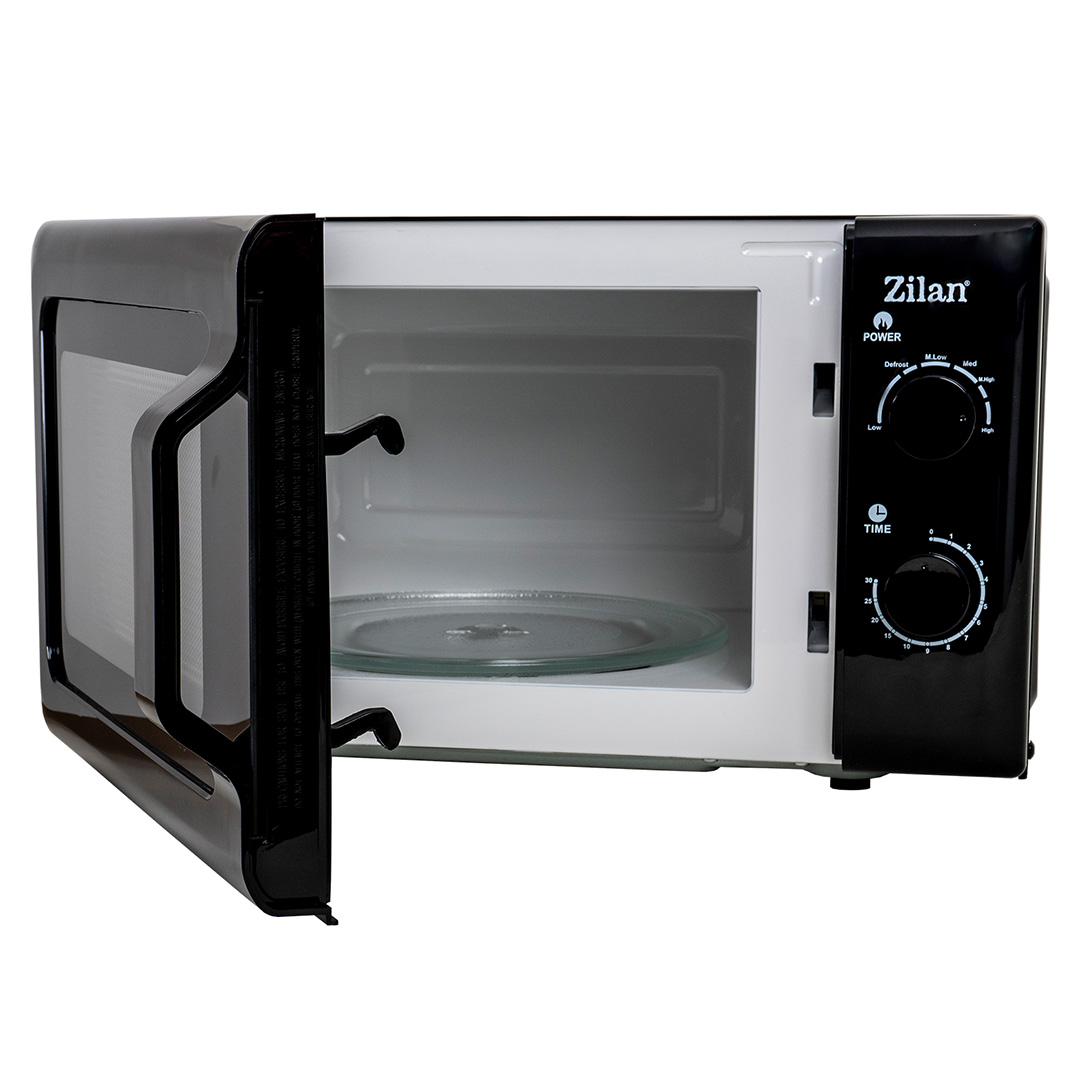 Zilan Φούρνος μικροκυμάτων σε μαύρο χρώμα 20L 700W ZLN1222 - Image 7