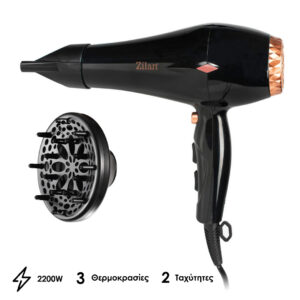 Zilan Σεσουάρ μαλλιών με φυσούνα 2200W ZLN1239 - Image 3