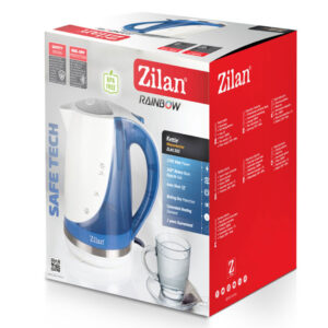Zilan Ηλεκτρικός Βραστήρας νερού 1.7L 2200W σε μπλε χρώμα ZLN1303 - Image 7