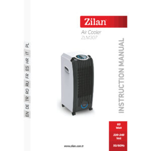 Τροχήλατο Air Cooler 60W 3 σε 1 με χωρητικότητα δεξαμενής 8L Zilan ZLN1307 - Image 7