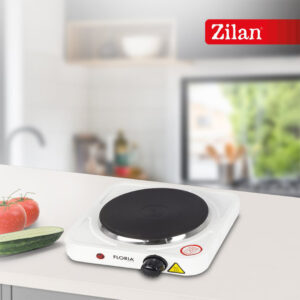 Zilan Μονή ηλεκτρική εστία εμαγιέ σε λευκό χρώμα 15.5cm ZLN2805 - Image 3